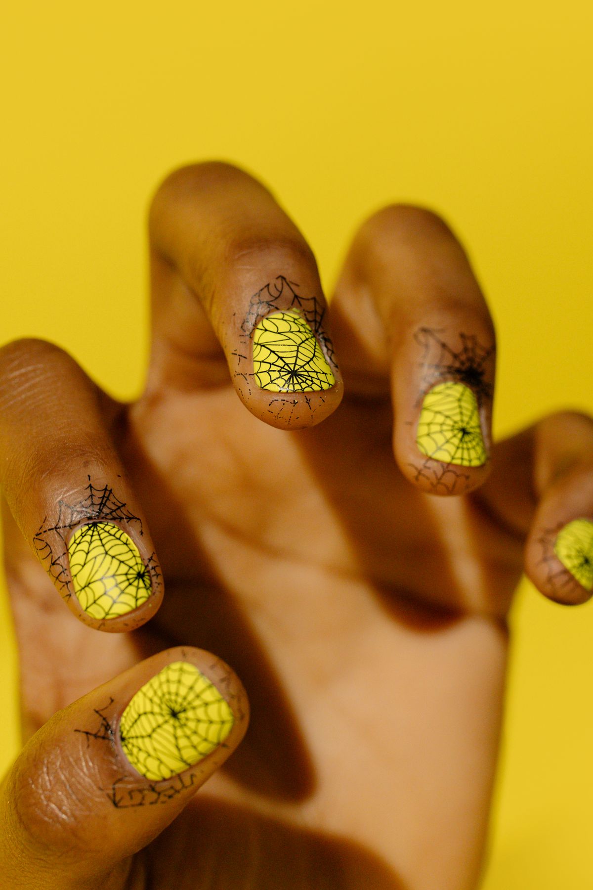 Halloween: Spinnennetz-Design